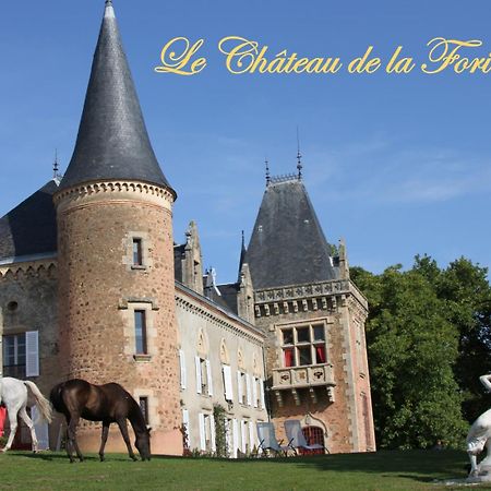 Chateau De La Forie Saint-Etienne-sur-Usson Exteriér fotografie