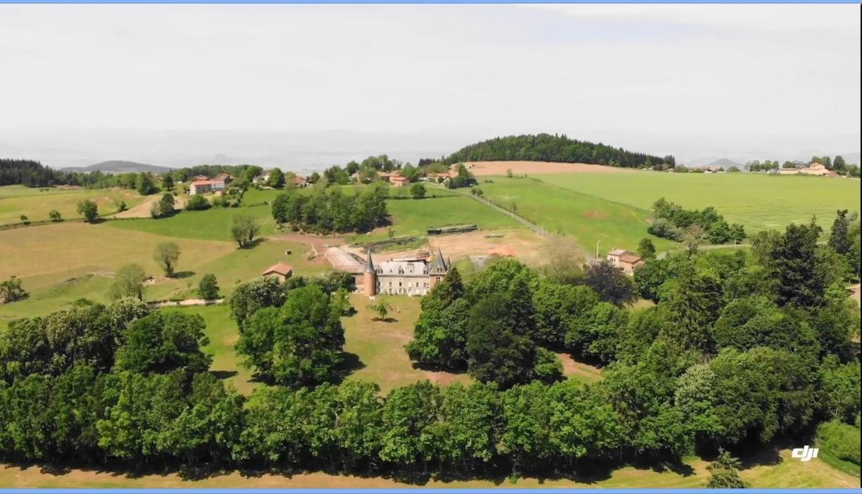 Chateau De La Forie Saint-Etienne-sur-Usson Exteriér fotografie