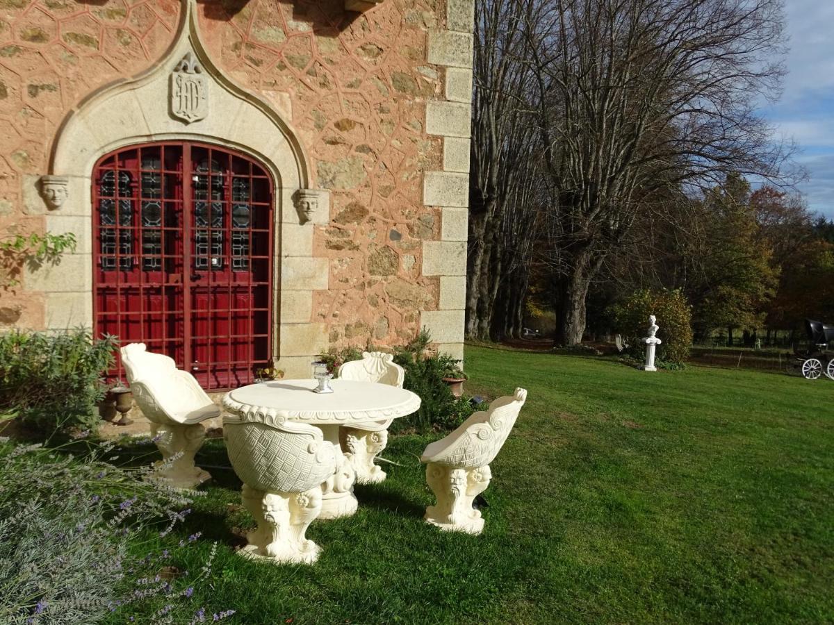 Chateau De La Forie Saint-Etienne-sur-Usson Exteriér fotografie