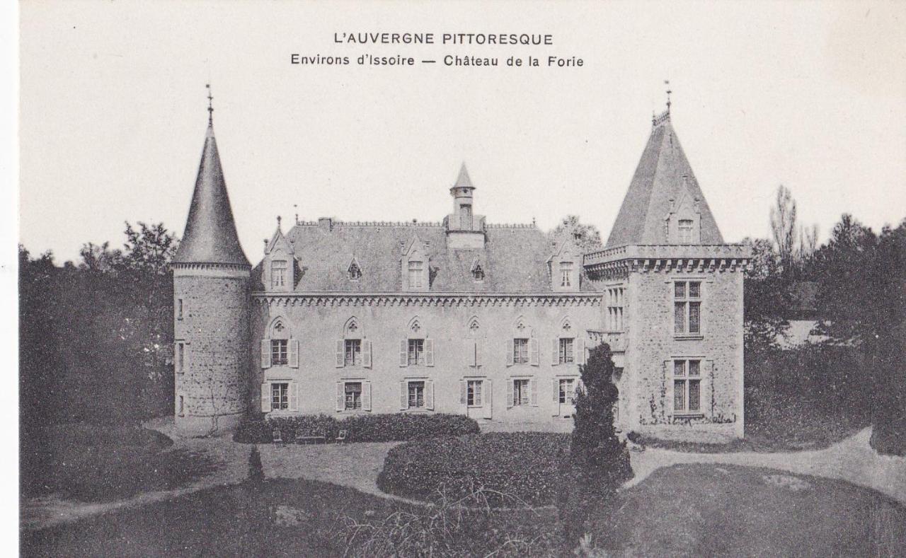 Chateau De La Forie Saint-Etienne-sur-Usson Exteriér fotografie