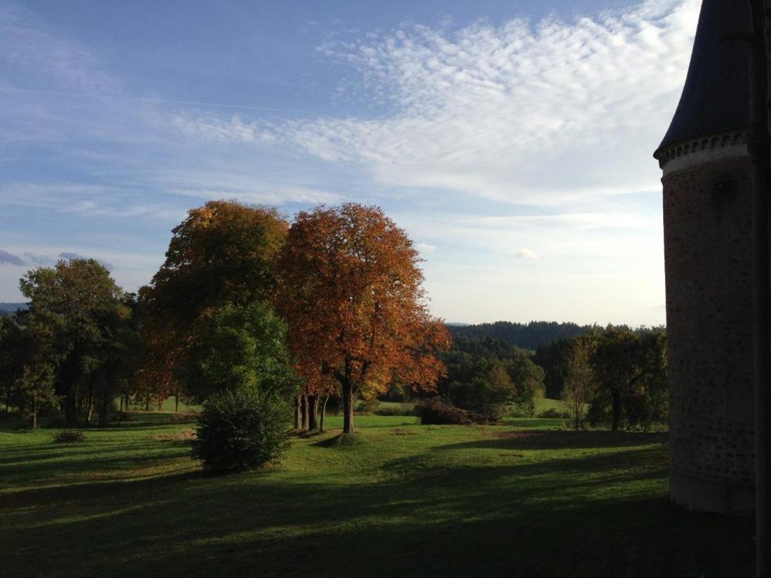 Chateau De La Forie Saint-Etienne-sur-Usson Exteriér fotografie