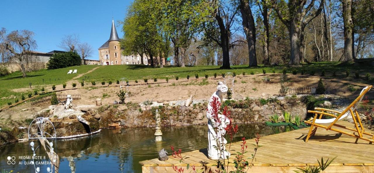 Chateau De La Forie Saint-Etienne-sur-Usson Exteriér fotografie